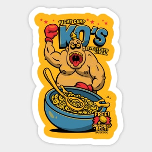 KOs Cereal Sticker